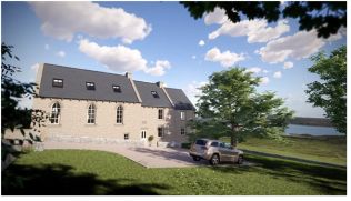 Plantation End PM Chapel after conversion 1 Side view of the extended Plantation End Primitive Methodist Chapel after conversion to residential use | John Anderson August 2021