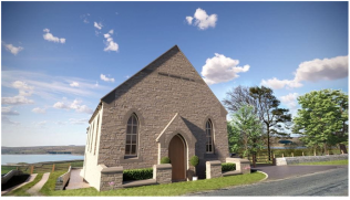 Plantation End PM Chapel after conversion 2 Front view of Plantation End Primitive Methodist Chapel after conversion to residential use | John Anderson August 2021