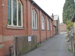 2. Shepshed Primitive Methodist Chapel (ii), north side and old chapel at back 2. 1913 Shepshed Primitive Methodist Chapel, north side and old chapel at back | Geoffrey Oxley 17 April 2019