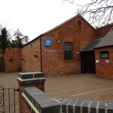 Newark-Parliament-St-ex-SS former schoolroom of Newark, Parliament Street Primitive Methodist chapel, now a Jehovah's Witnesses building | Christopher Hill 2018