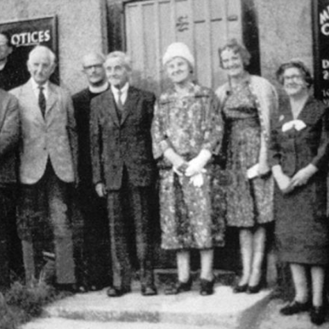 Milldale final group outside Milldale Primitive Methodist chapel | Adrian Gray