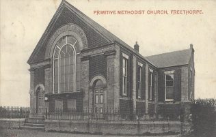 Freethorpe Primitive Methodist chapel: from a postcard sent in 1905 | provided by Randle Knight