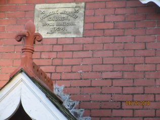 Upper Maescoed Chapel Wall Plaque | Stephen Horsfield - December 2018