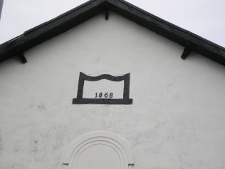 Dalton in Furness, Ulverston Road Chapel, date plaque, 3.7.2016 Dalton in Furness, Ulverston Road Chapel, date plaque, 3.7.2016 | G.W. Oxley