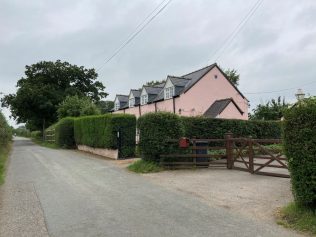 former Stryt-yr-hwch chapel - the new home of the Calvinist Methodists from Crabtree Green when the Primitive Methodists took over their old chapel | David Young 2021