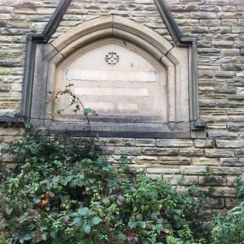 Silkstone PM Chapel Yorkshire (West Riding)-3 Chapel plaque Silkstone Primitive Methodist Chapel, Yorkshire