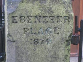 The 1879 Chapel name and date plate