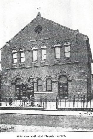 Retford Primitive Methodist chapel | Englesea Brook collection ENBPM:2020.127