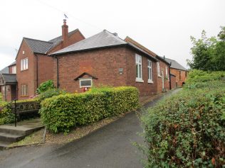 Turnditch Primitive Methodist extension Extension in front of Turnditch Primitive Methodist chapel with original chapel behind 1 | Christopher Hill 2019