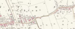 Flockton map Flockton Primitive Methodist, Wesleyan Methodist and Christian Brethren chapels as they appear on the 1993 Ordnance Survey map | Reproduced with the permission of the National Library of Scotland https://maps.nls.uk/view/121142225 and https://maps.nls.uk/view/121142231