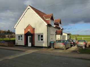 East Cowton chapel taken 13 Jan 2019. Note date 1903 over door | Chris Johnson