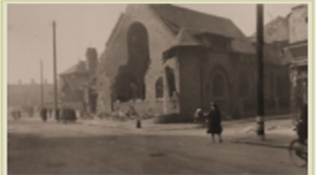 Seacombe Paulton Road PM war damage Seacombe Paulton Road Primitive Methodist chapel after war damage | provided by Chris Wells