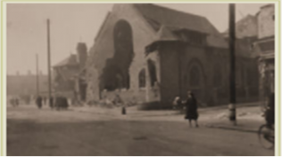 Seacombe Paulton Road Primitive Methodist chapel after war damage | provided by Chris Wells