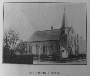 Thornton Heath Primitive Methodist chapel | Primitive Methodist Magazine 1908/550