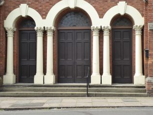 3 Northampton, Kettering Road, PM Chapel, entrance, 10.07.2019 3 Northampton, Kettering Road, PM Chapel, entrance, 10.07.2019
