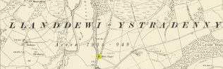Site of Llandewi Ystradenny Primitive Methodist Chapel Powys Site of Llandewi Ystradenny Primitive Methodist Chapel Powys