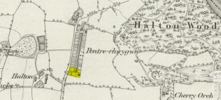 1879 map shows small building to rear of property 1879 map shows small building to rear of property