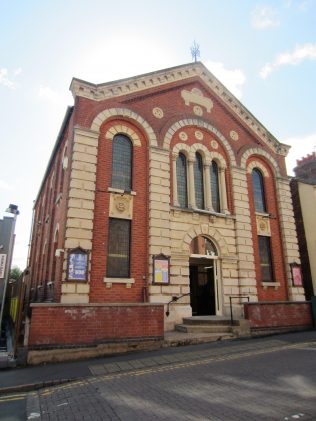 Rugby Railway Terrace Primitive Methodist chapel ext | Anne Langley March 2020