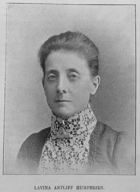 Humphries, Lavina Antliff - An Elect Lady | Surnames ...