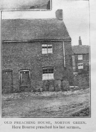 Norton Green Old Preaching House Primitive Methodism in Tunstall