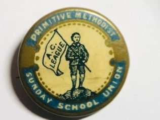 Primitive Methodist Sunday School Badge