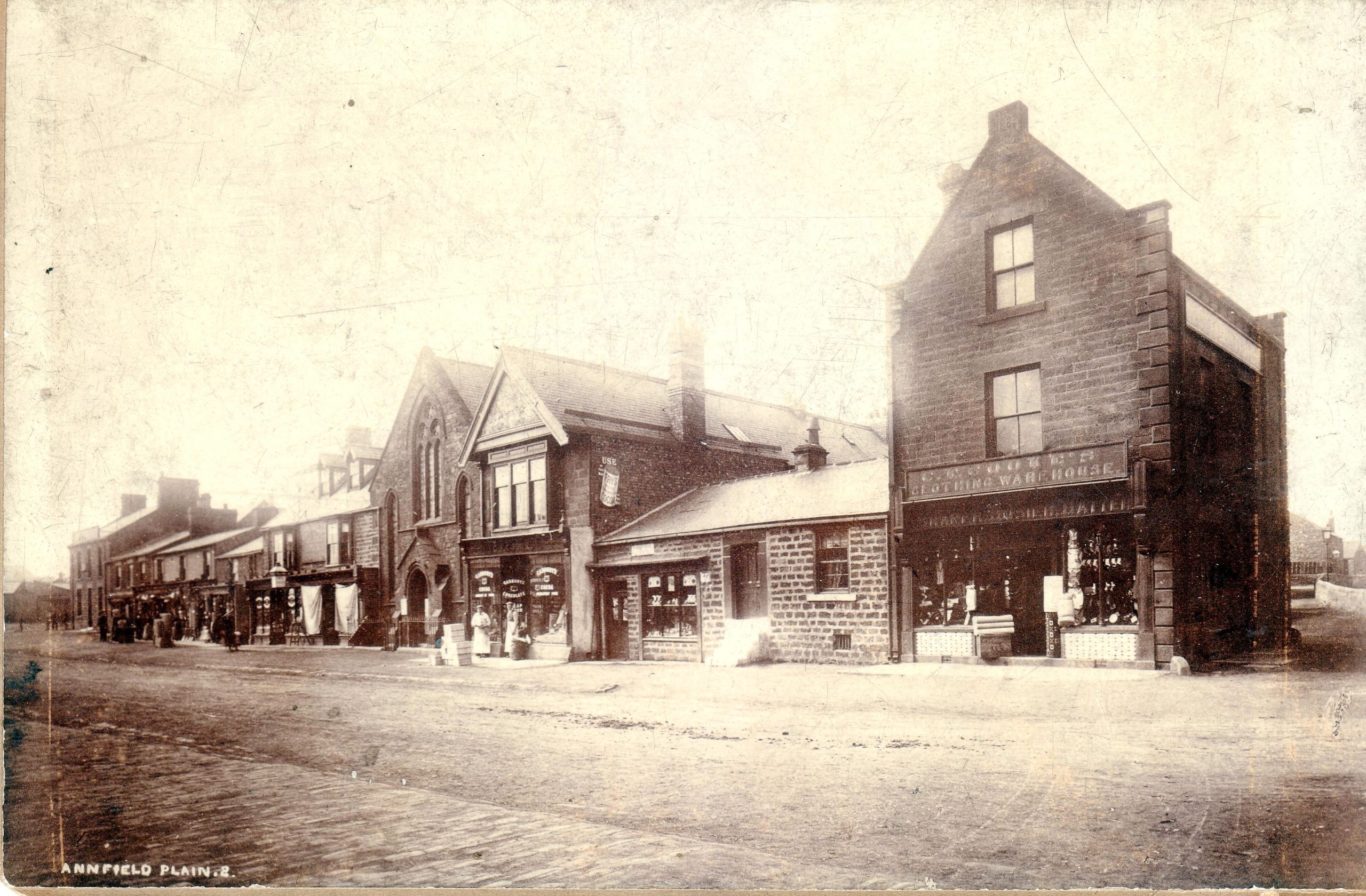 Annfield Plain Primitive Methodist chapel A D, County Durham My