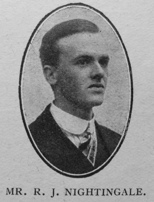 Nightingale, Reginald James (18921916) Surnames beginning with N