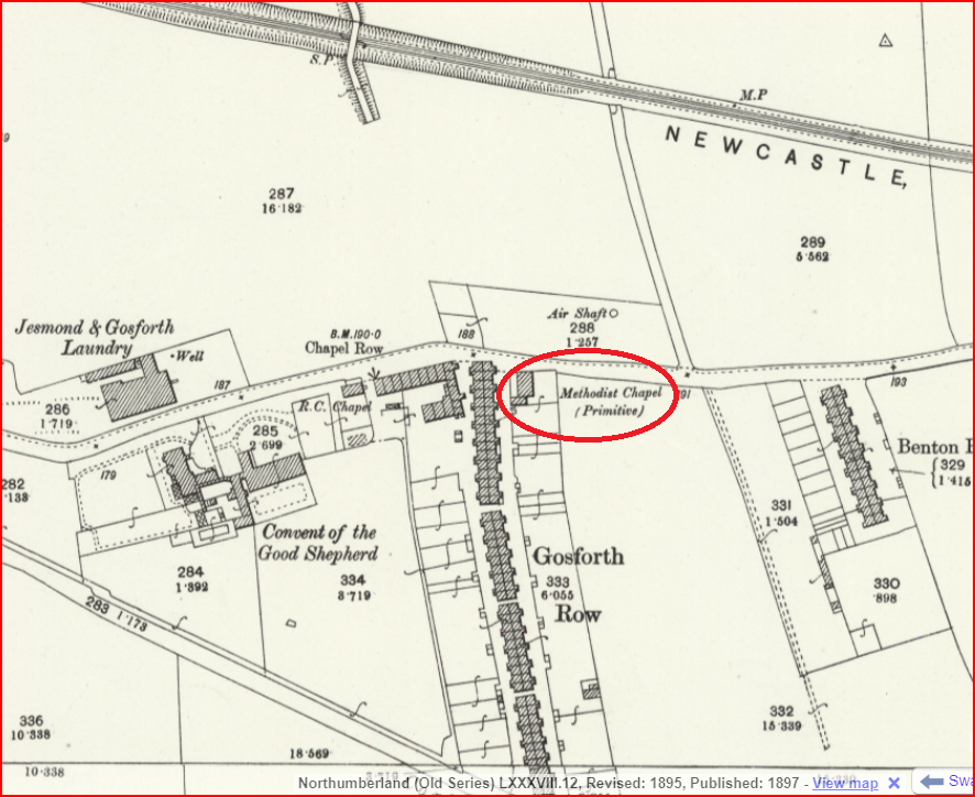 Gosforth Primitive Methodist chapel | D - N | My Primitive Methodists