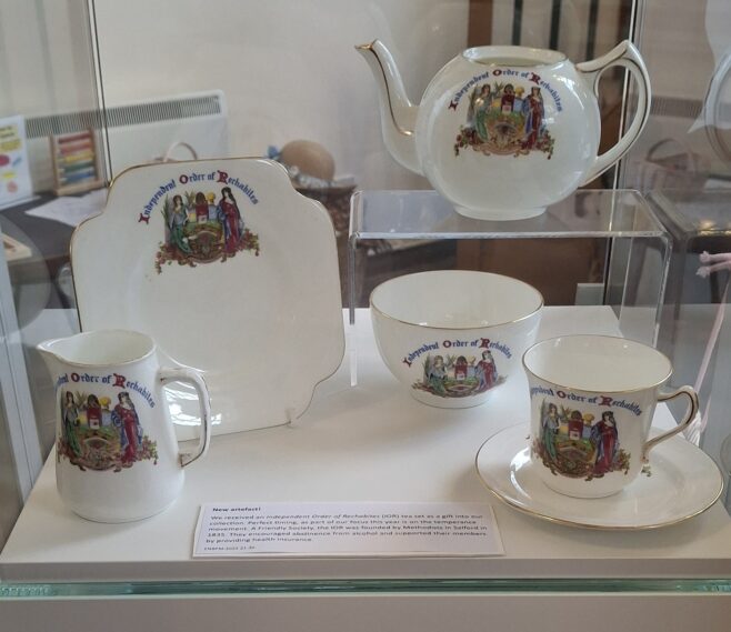 Independent Order of Rechabites Tea Set | Artefacts at the Museum of ...