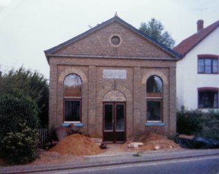 Ufford Primitive Methodist chapel Ufford Primitive Methodist chapel | Keith Guyler 1988