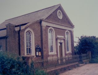 Halvergate Primitive Methodist chapel Halvergate Primitive Methodist chapel | Keith Guyler 1986