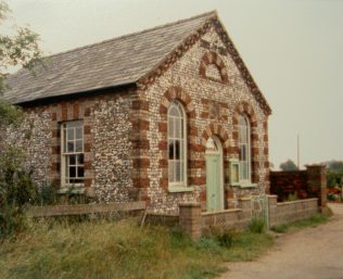 Great Dunham Primitive Methodist chapel Great Dunham Primitive Methodist chapel | Keith Guyler 1987