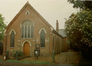 the second Wiggenhall St Germans Primitive Methodist chapel the second Wiggenhall St Germans Primitive Methodist chapel | Keith Guyler 1996