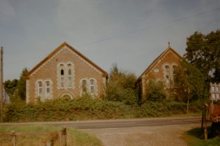 1878 Fincham Primitive Methodist Church with 1904 Sunday school  in 1997, when it was unused and derelict | Keith Guyler 1997