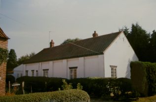 The second Shouldham Primitive Methodist Chapel in Westgate Street, in 1997.  It was known as Bethel.  It is not known when it replaced the first chapel. | Keith Guyler 1997