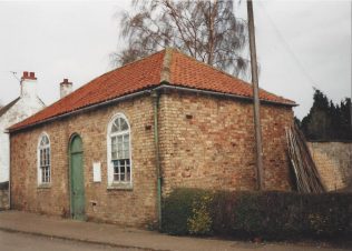 the first Potterhanworth Primitive Methodist chapel the first Potterhanworth Primitive Methodist chapel | Keith Guyler 1996
