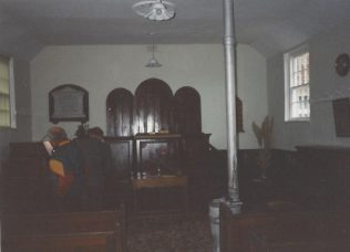 interior of the Little Hale Primitive Methodist chapel interior of the Little Hale Primitive Methodist chapel | Keith Guyler 1995