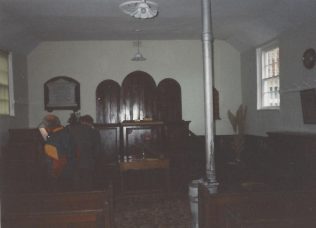 interior of the Little Hale Primitive Methodist chapel | Keith Guyler 1995