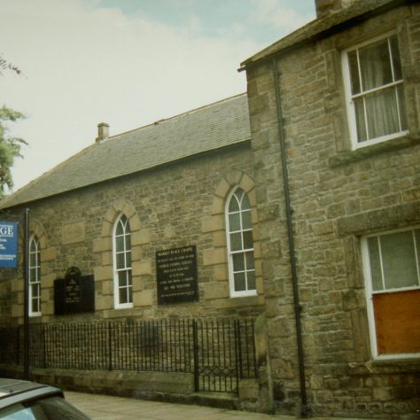 1869 Corbridge Primitive Methodist Chapel in the Market Place as it was in 1996 1869 Corbridge Primitive Methodist Chapel in the Market Place as it was in 1996 | Keith Guyler 1996