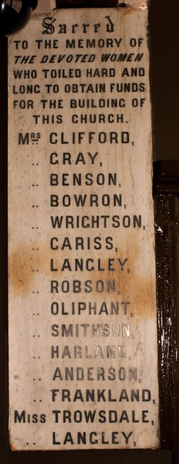 This plaque can still  be seen inside the restaurant | Bob Robinson