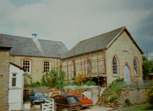 1863 Adforton Primitive Methodist Chapel as it was in 1993 when it was pending disposal. It closed in the 1980s | Keith Guyler 1993