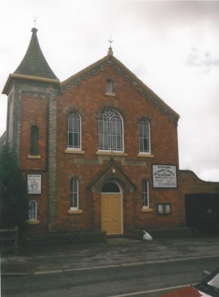 South Cave Primitive Methodist Chapel rebuilt in 1877, as it was in 1999 | Keith Guyler 1999