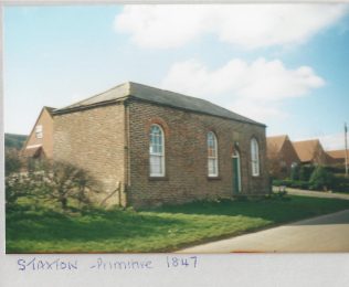 former Staxton Primitive Methodist chapel former Staxton Primitive Methodist chapel | Keith Guyler 2000