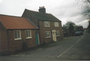 the house on left was used as first Kilnwick Primitive Methodist chapel | Keith Guyler 1999