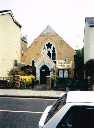 Barnes Primitive Methodist chapel | Keith Guyler 1994