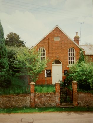 1872 Watchfield Primitive Methodist Chapel, closed and for sale in 1994 | Keith Guyler 1994