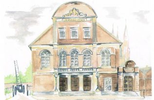 The Assembly Rooms with entrance to the small assembly hall (Supper Room) on right The Assembly Rooms with entrance to the small assembly hall (Supper Room) on right |