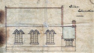Side elevation of Chapel Side elevation of Chapel