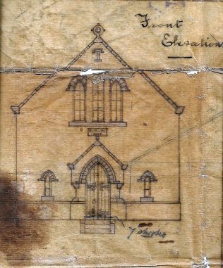 Front Elevation of Chapel Front Elevation of Chapel