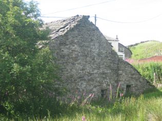 This building sits behind the chape. A local man says this is the remains of the first chapel to be built here. This building sits behind the chape. A local man says this is the remains of the first chapel to be built here.